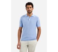 No Excess - Pullover Short Sleeve Polo Slub blue - Gr. - XL
