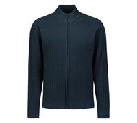 No Excess Regular Fit Cardigan dunkelblau, Einfarbig