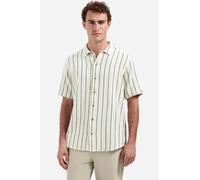 No Excess Regular Fit Hemd Kurzarm beige