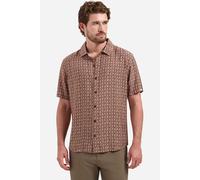 No Excess Regular Fit Hemd Kurzarm rot