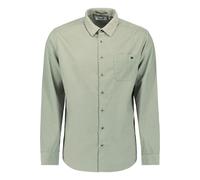 Langarmhemd NO EXCESS "No Excess Cordhemd Shirt Solid Fine Herringbone", Herren, Gr. 3XL, Normalgrößen, light moss, 100% Baumwolle, regular fit, Hemden (65074209-XXXL) light moss