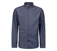 Langarmhemd NO EXCESS "No Excess Oxford-Hemd von Timeless Basics Shirt 2 Coloured", Herren, Gr. XL, Normalgrößen, dunkelblau, 97% Baumwolle, 3% Elasthan, regular fit, Hemden (54019053-XL) dunkelblau