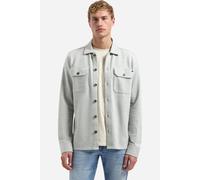 No Excess Regular Fit Hemdjacke grau, Einfarbig