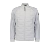 Steppjacke NO EXCESS "No Excess Allwetterjacke Jacket Short Fit Sealed Knitted Mix", Herren, Gr. 3XL, chalk, 100% Polyester, Jacken Steppjacke (87779010-XXXL) chalk