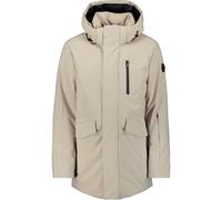 Parka NO EXCESS "No Excess Langer Parka mit Kapuze MIKE Jacket", Herren, Gr. XXL, stone, 100% Polyester (Recycelt), Jacken (81228719-XXL) stone