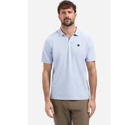 No Excess Regular Fit Poloshirt Kurzarm blau