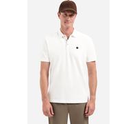 No Excess Regular Fit Poloshirt Kurzarm weiss