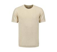 No Excess Regular Fit Pullover beige, Einfarbig