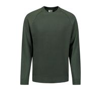 V-Ausschnitt-Pullover NO EXCESS "No Excess Waffelstrickpullover", Herren, Gr. 3XL, dunkelgrün, 90% Baumwolle, 10% Nylon, Pullover (74954616-XXXL) dunkelgrün