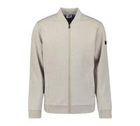Sweater NO EXCESS "No Excess Weiche Sweatjacke", Herren, Gr. M, sand, 60% Baumwolle, 38% Polyester, 2% Elasthan, Sweatshirts (87425632-M) sand