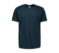 No Excess Regular Fit T-Shirt Rundhals dunkelblau, Einfarbig