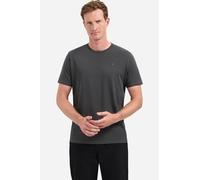 No Excess Regular Fit T-Shirt Rundhals dunkelgrau, Einfarbig