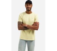 No Excess Regular Fit T-Shirt Rundhals gelb, Einfarbig