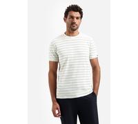 No Excess Regular Fit T-Shirt Rundhals Kit, Gestreift