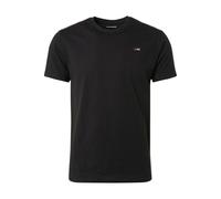No Excess Regular Fit T-Shirt Rundhals schwarz, Einfarbig
