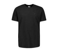No Excess Regular Fit T-Shirt Rundhals schwarz, Einfarbig