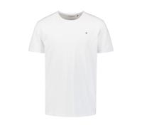 No Excess Regular Fit T-Shirt Rundhals weiss, Einfarbig