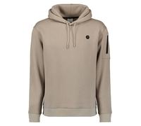 No Excess Relaxed Fit Kapuzen Sweatshirt Clay, Einfarbig
