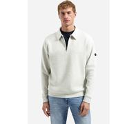 No Excess Relaxed Fit Longsleeve Poloshirt Kit, Einfarbig