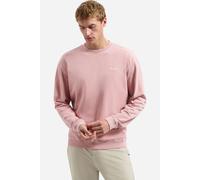No Excess Relaxed Fit Sweatshirt Rundhalspink, Einfarbig