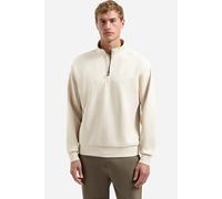 No Excess Relaxed Fit Sweatshirt ZipDesert, Einfarbig