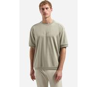 No Excess Relaxed Fit T-Shirt Rundhals taupe, Einfarbig