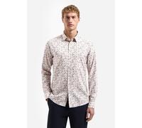 No Excess Regular Fit Hemd pink, Bedruckt
