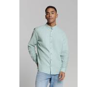 Langarmhemd NO EXCESS "No Excess Leinenhemd", Herren, Gr. 3XL, Normalgrößen, blau (pastellblau), 55% Leinen, 45% Baumwolle, regular fit, Hemden (92518146-XXXL) pastellblau