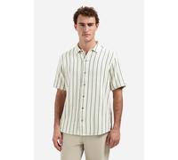 No Excess Regular Fit Hemd Kurzarm beige