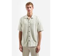 No Excess - Shirt Short Sleeve Jacquard Fancy Stripe desert - Gr. - L