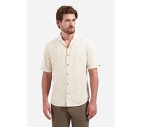 No Excess Regular Fit Hemd Kurzarm ecru