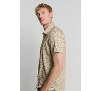 Langarmhemd NO EXCESS "No Excess Jersey-Hemd", Herren, Gr. XXL, Normalgrößen, beige (sand), 100% Baumwolle, casual, regular fit, Hemden (60178257-XXL) sand