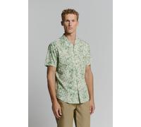 No Excess Regular Fit Hemd Kurzarm grün