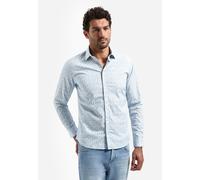 No Excess - Shirt Stretch Allover Printed blue - Gr. - XL