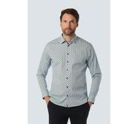 No Excess Shirt Stretch Allover Printed Cloud Größe: L | Casual hemden Outlet | Herren