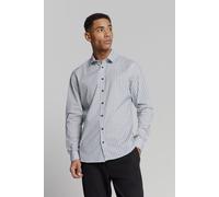 No Excess Regular Fit Hemd Seablue, Bedruckt