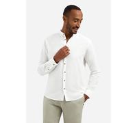 No Excess - Shirt With Linen Granddad white - Gr. - XL