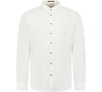 NO EXCESS Shirt with Linen Granddad - XL