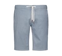No Excess Short 2 Coloured Stripe With Linen Garment Dyed Stretch Ice Größe: S | Kurze Sporthosen Outlet | Herren | Weiß