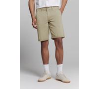 No Excess Short Chino Garment Dyed Twill Stretch Light Army Größe: W34 | Kurze Sporthosen Outlet | Herren | Grün