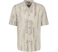No Excess Short Sleeve Jacquard Hemd Druck Kit - Größe XXL Grau XXL