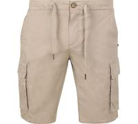 Cargohose NO EXCESS "No Excess Cargo-Shorts", Herren, Gr. M, beige (sand), 65% Baumwolle, 32% Polyamid, 3% Elasthan, Hosen (84421541-M) sand