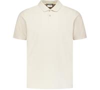 No Excess Strick-Poloshirt Struktur Ecru - Größe XXL Wollweiß XXL
