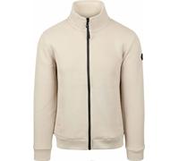 No Excess-Strickjacke Knitted Rib Structure Ecru - Größe XXL Beige XXL