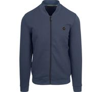 NO EXCESS Sweater Full Zipper Pique Bomber - M