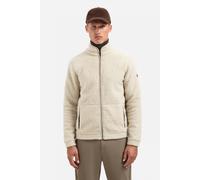 No Excess Sweater Full Zip Teddy Sand Größe: L | Pullover Outlet | Herren | Braun