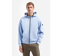 No Excess - Sweater Full Zipper Hooded Interlock blue - Gr. - L