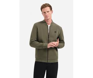 No Excess - Sweater Full Zipper Pique Bomber dark moss - Gr. - M
