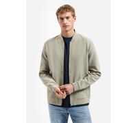 No Excess Regular Fit Strickjacke taupe, Einfarbig