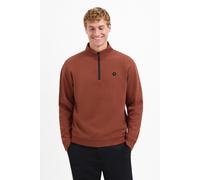 No Excess Sweater Half Zip Soft Rib Relaxed Fit Terra Größe: S | Pullover Outlet | Herren